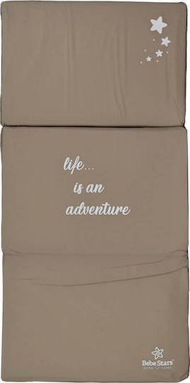 Bebe Stars Στρώμα Παρκοκρέβατου Stars Beige 60cmx120cm