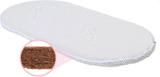 IngVart Matratze Kinderbett Big Round mit Kokosfaser & Latex 70cmx125cm