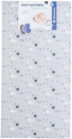Kikka Boo Στρώμα Κούνιας Fantasia Stars Grey 70cmx140cmx8cm