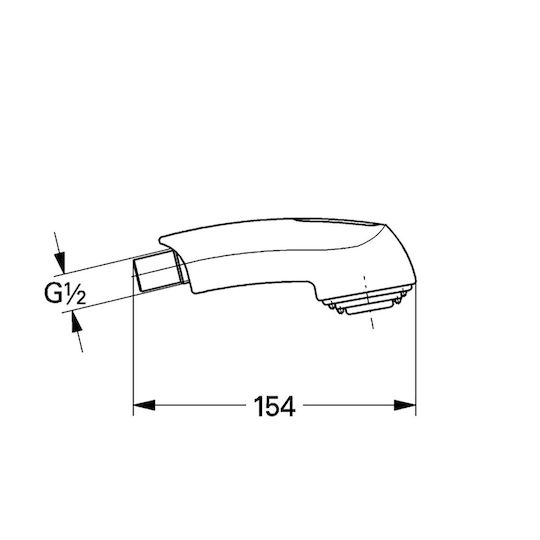 Grohe Europlus Телефонен душ Смесител за вода
