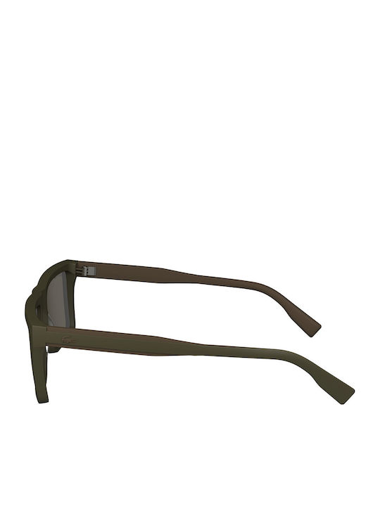 Lacoste Ochelari de Soare pentru Bărbați cu Ramă Maro și Lentilă Maro L6009S-275