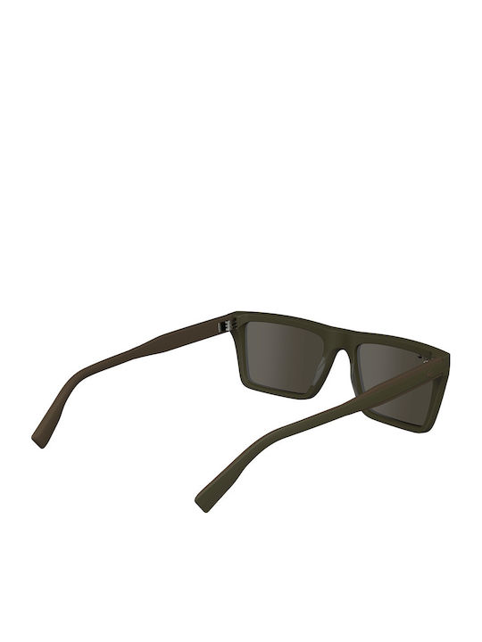 Lacoste Ochelari de Soare pentru Bărbați cu Ramă Maro și Lentilă Maro L6009S-275