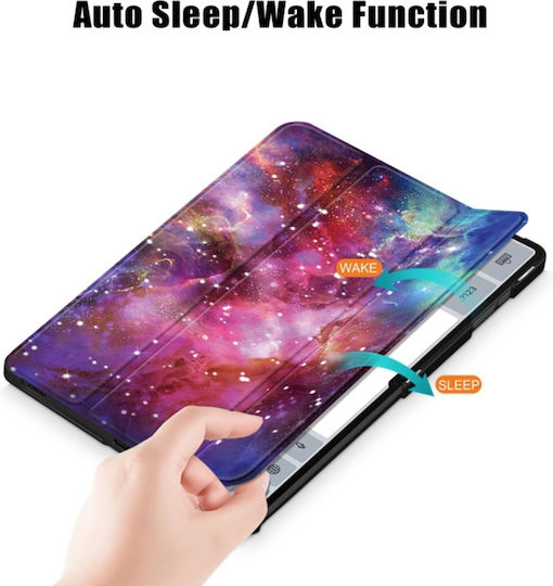 Flip Cover Durabilă Maro (Samsung Galaxy Tab S8 Ultra / S9 Ultra / S10 Ultra)