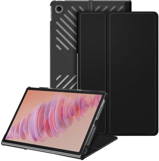 Flip Cover Ανθεκτική Μαύρη (Lenovo Tab Plus)