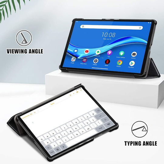 Flip Cover Durabilă Neagră (Lenovo Tab M10 Plus Tb-x606f)