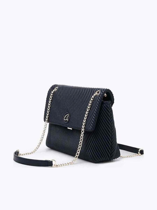 Damentasche Schulter Handtasche Marineblau