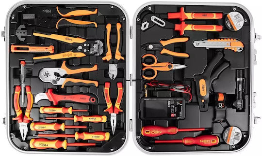 Neo Tools Βαλίτσα με 25 Εργαλεία