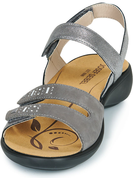 Women's Flat Sandals Silver