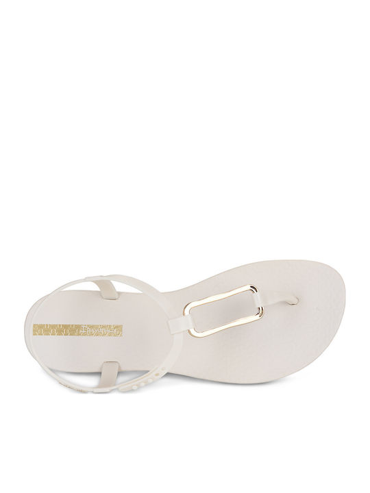Class Modern Flip Flops In Sandal Style In White Colour