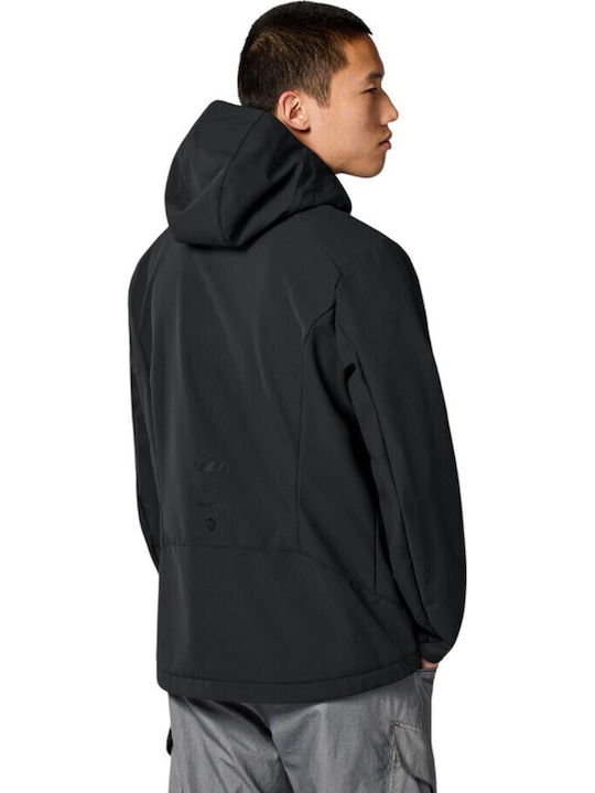 Rev'IT Jerry 2 Зимно Мъжко Мотоциклетно Яке Softshell Водоустойчиво Черно