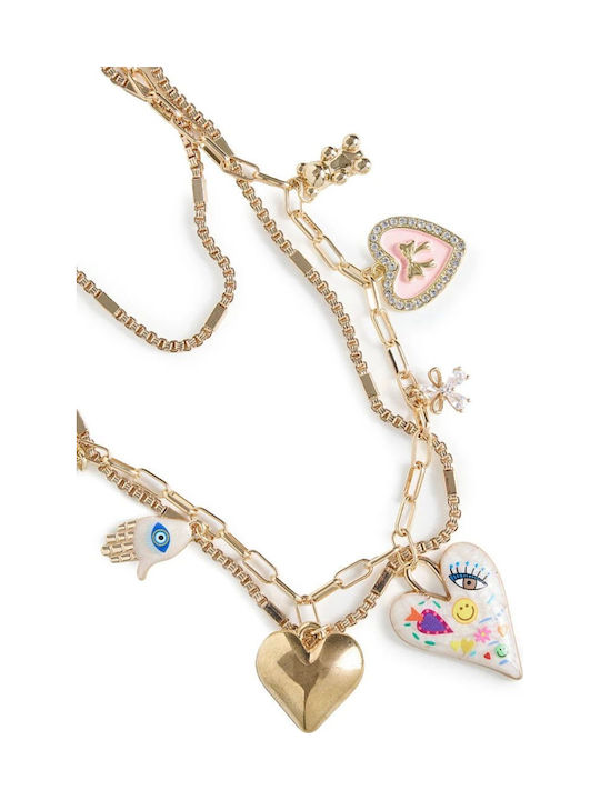 BSB Double Lucky Charm Necklace