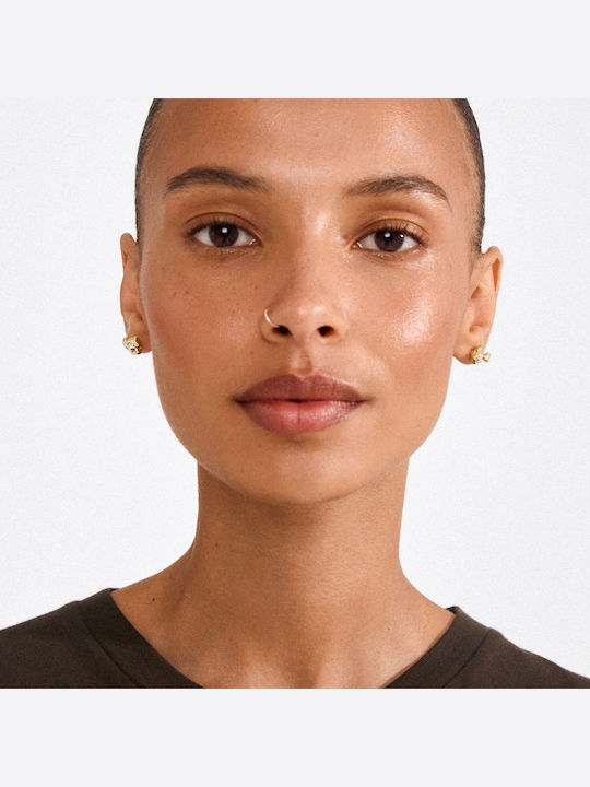 Pilgrim Set Gold Plated Stud Earrings