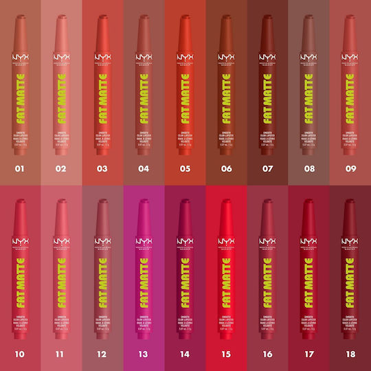 NYX Professional Makeup Дебело Матово Червило 2гр