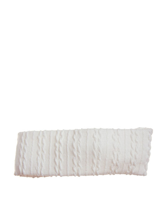 Alouette Kids Hair Band In White Colour