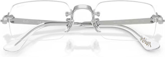 Ray Ban Frames Μεταλλικός Σκελετός Ασημί RB3928V 2501