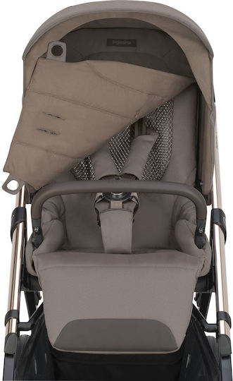Inglesina Aptica Duo Reversible 2 in 1 Baby Stroller Suitable for Newborn Essence Mokka / Palladio Black 10.4kg
