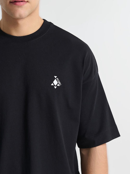 T-shirt Μαύρο