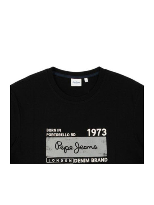 T-shirt Μαύρο