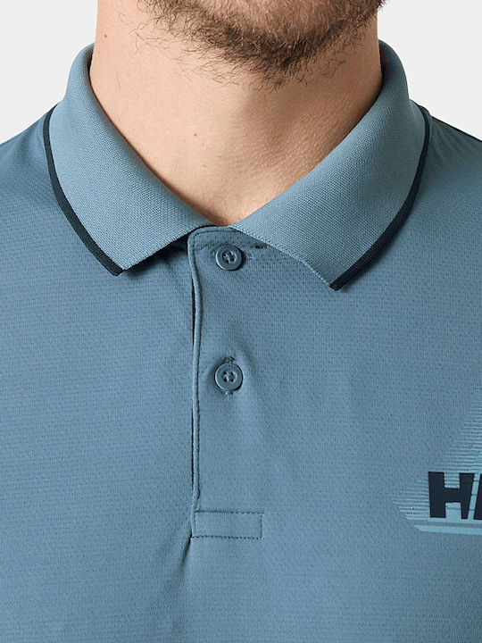 Hp Figari Polo Blouse Washed Navy
