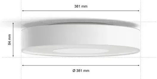 Philips Hue Smart Πλαφονιέρα Μπάνιου LED Philips Hue Smart Πλαφονιέρα Μπάνιου LED