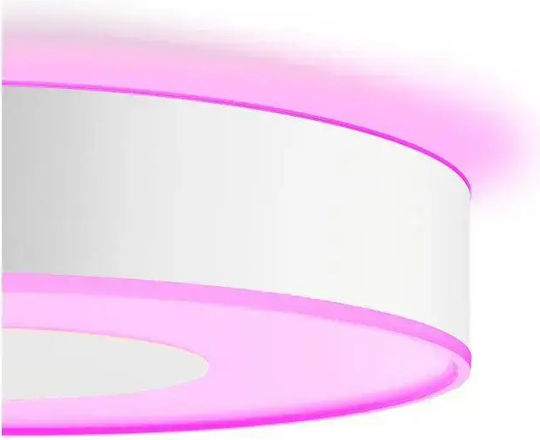 Philips Hue Smart Πλαφονιέρα Οροφής Μπάνιου Λευκή με Ενσωματωμένο LED