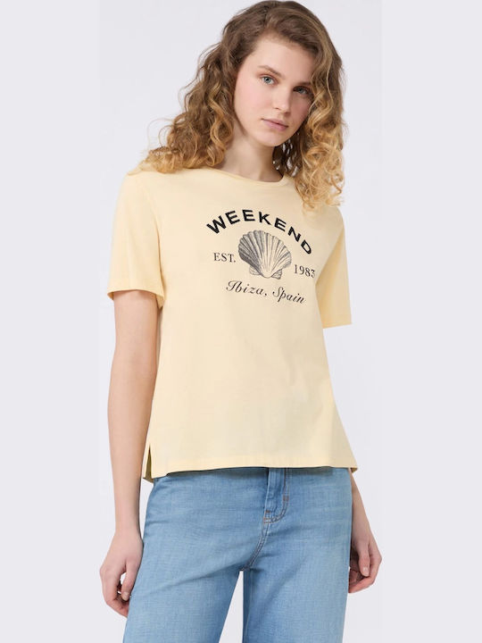 Γυναικείο T-shirt Yellow