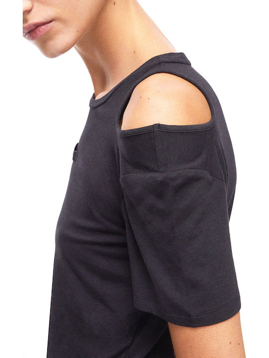 Γυναικείο T-shirt Μαυρο