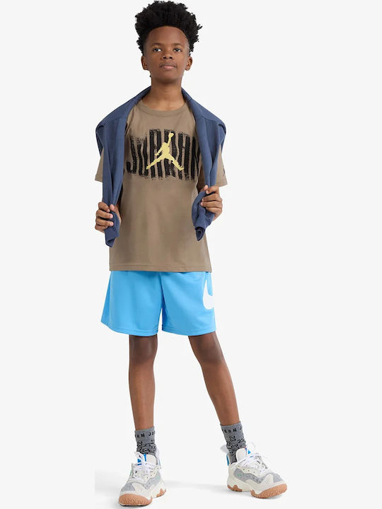 Kids T-shirt Brown