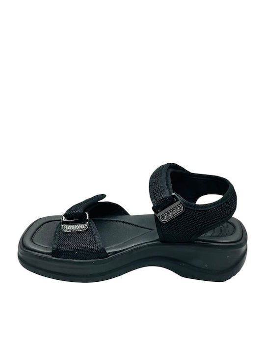 Women's Anatomic Flatforms Black Sandals