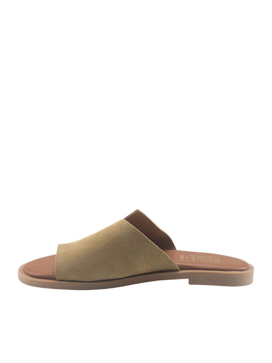 Women's Flat Sandals Brown