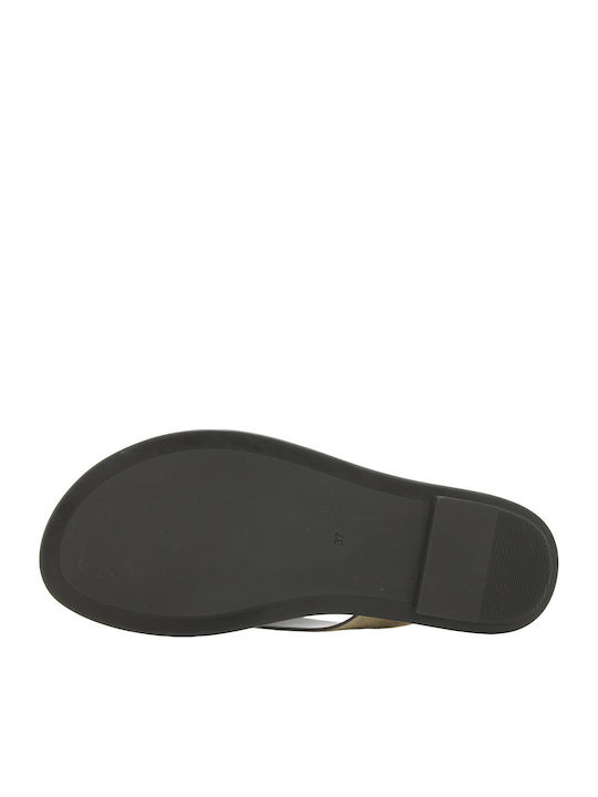 Women's Beige Flat Sandals