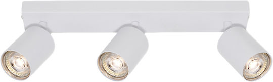 Osram Троен Спот в Бял Цвят