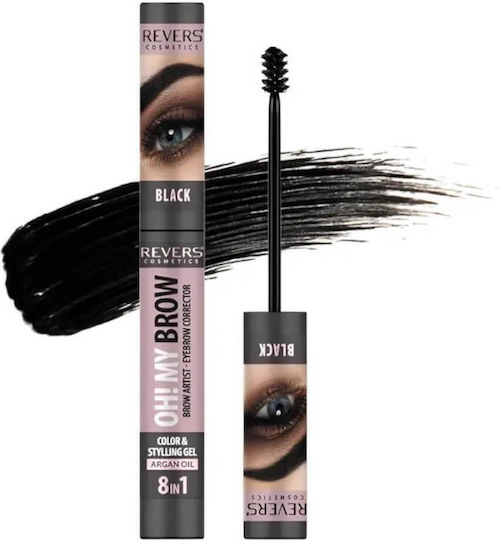 Revers Cosmetics Brow Mascara for Eyebrows in Black Shade