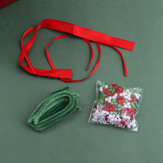 Diy Christmas Series Bead Set for Making a Wreath