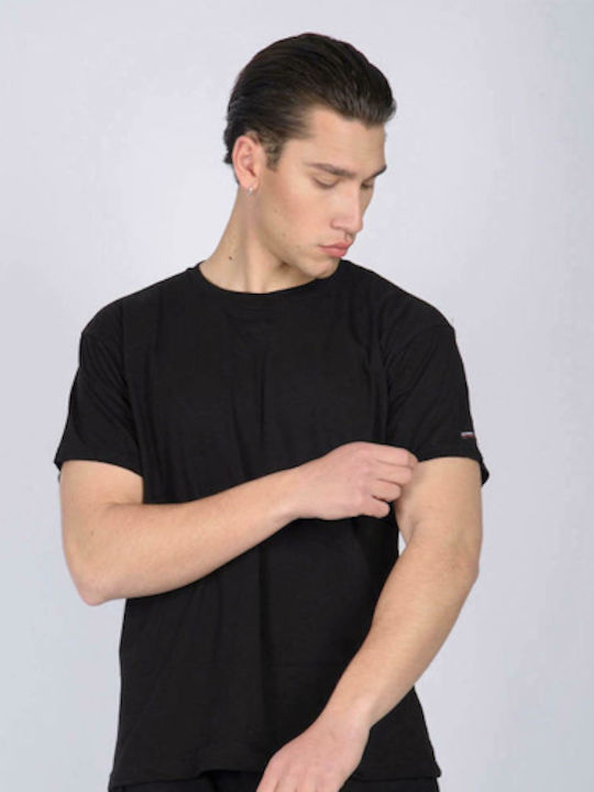 T-shirt Μαύρο