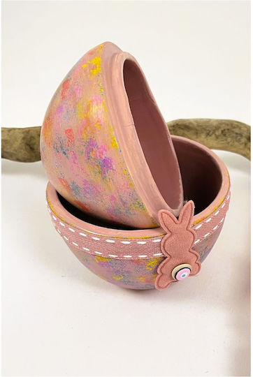 Великденско Керамично Яйце Отваря Pink Bunny