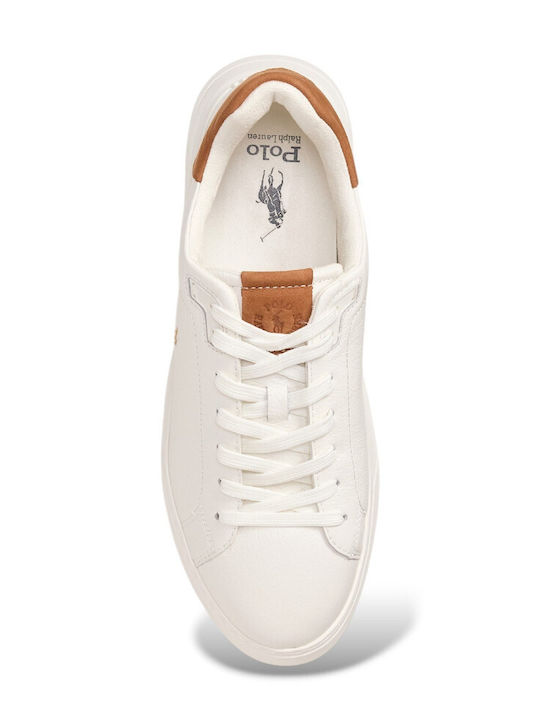 Lauren Ανδρικά Sneakers Λευκά