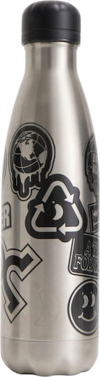 Chilly's Bottle Thermos Stainless Steel BPA Free 500ml Refill Rebel