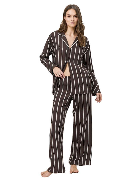 Aruelle Summer Women's Pyjama Set Black