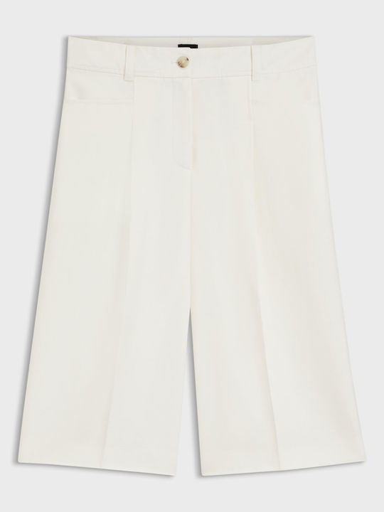 Damen Stoffhose Off White