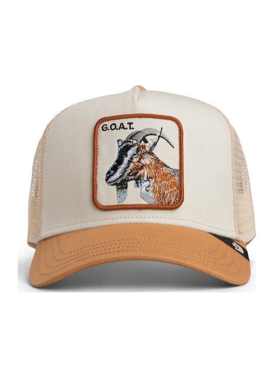 Kids Jockey Cap Goat Mini Goat Beige Goorin Bros