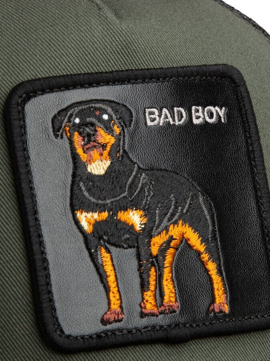 Καπέλο Jockey Bad Boy Trucker Σκύλος Πράσινος Goorin Bros