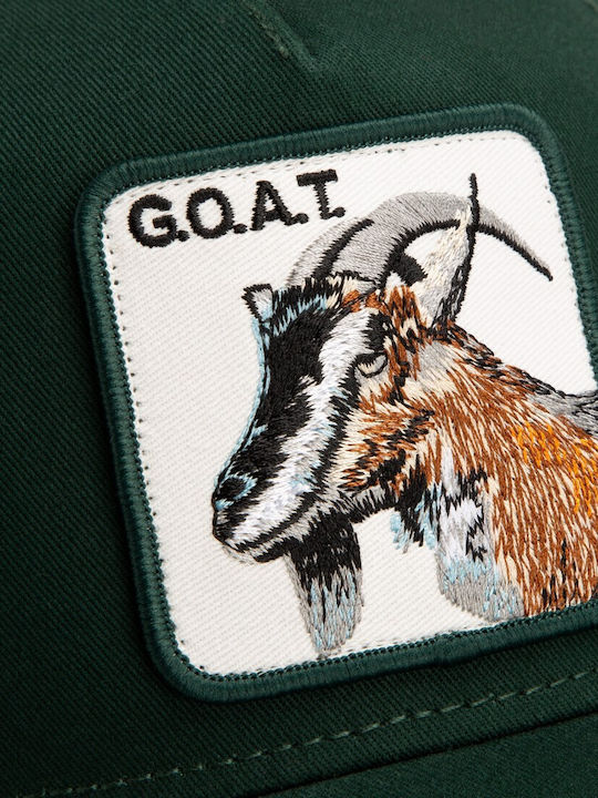 Jockey Hat Goat Trucker Green Goorin Bros