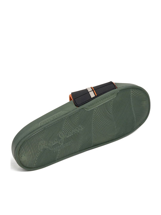 Men's Khaki Slides