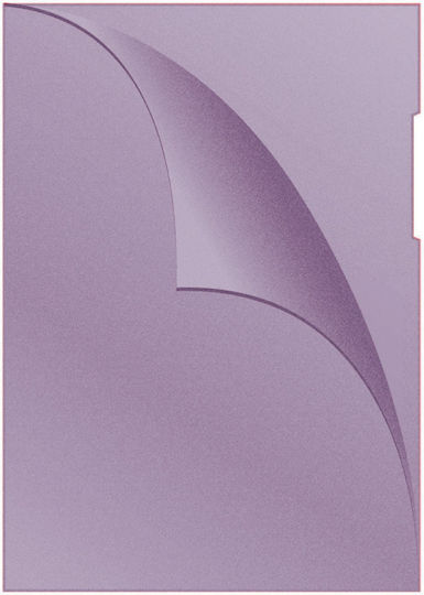 Donau Pp Folder Document Protection A4 L Opening 120 Microns 100/set Donau Purple