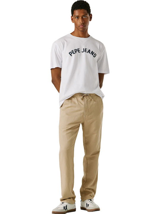 Pantalon Barbat Chino Malt Bej