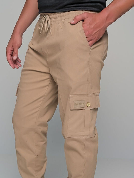 Cargo Trousers Cargo in Regular Fit Beige