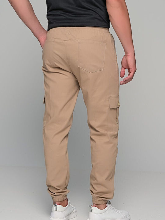 Cargo Trousers Cargo in Regular Fit Beige