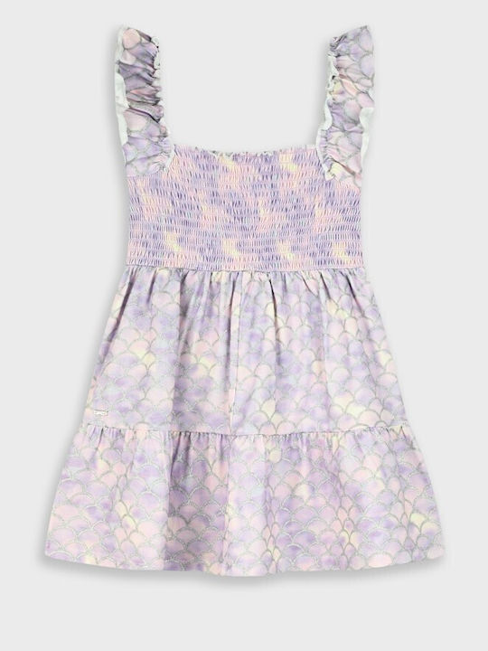 Energiers Energiers Mädchenkleid Ärmellos Mehrfarbig