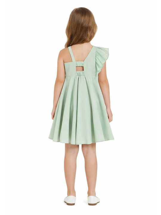 Mädchenkleid Türkis